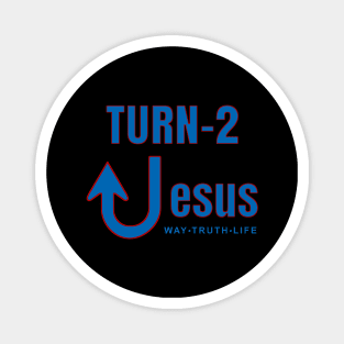 Turn To Jesus the Way of Evangelism Magnet